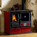 x Broseley Thermo Rosa Wood Burning Cooker with Boiler